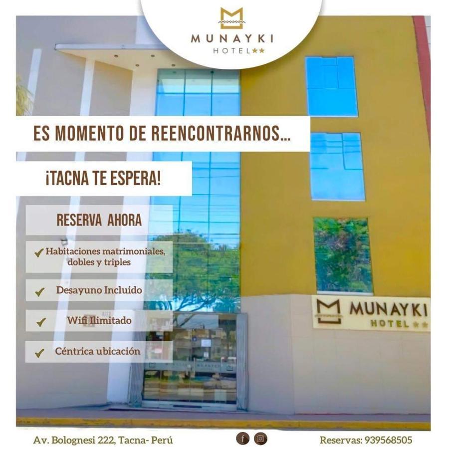 Munayki Hotel Такна Екстер'єр фото